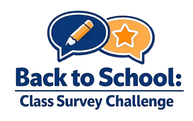 Back to School Class Survey Challenge